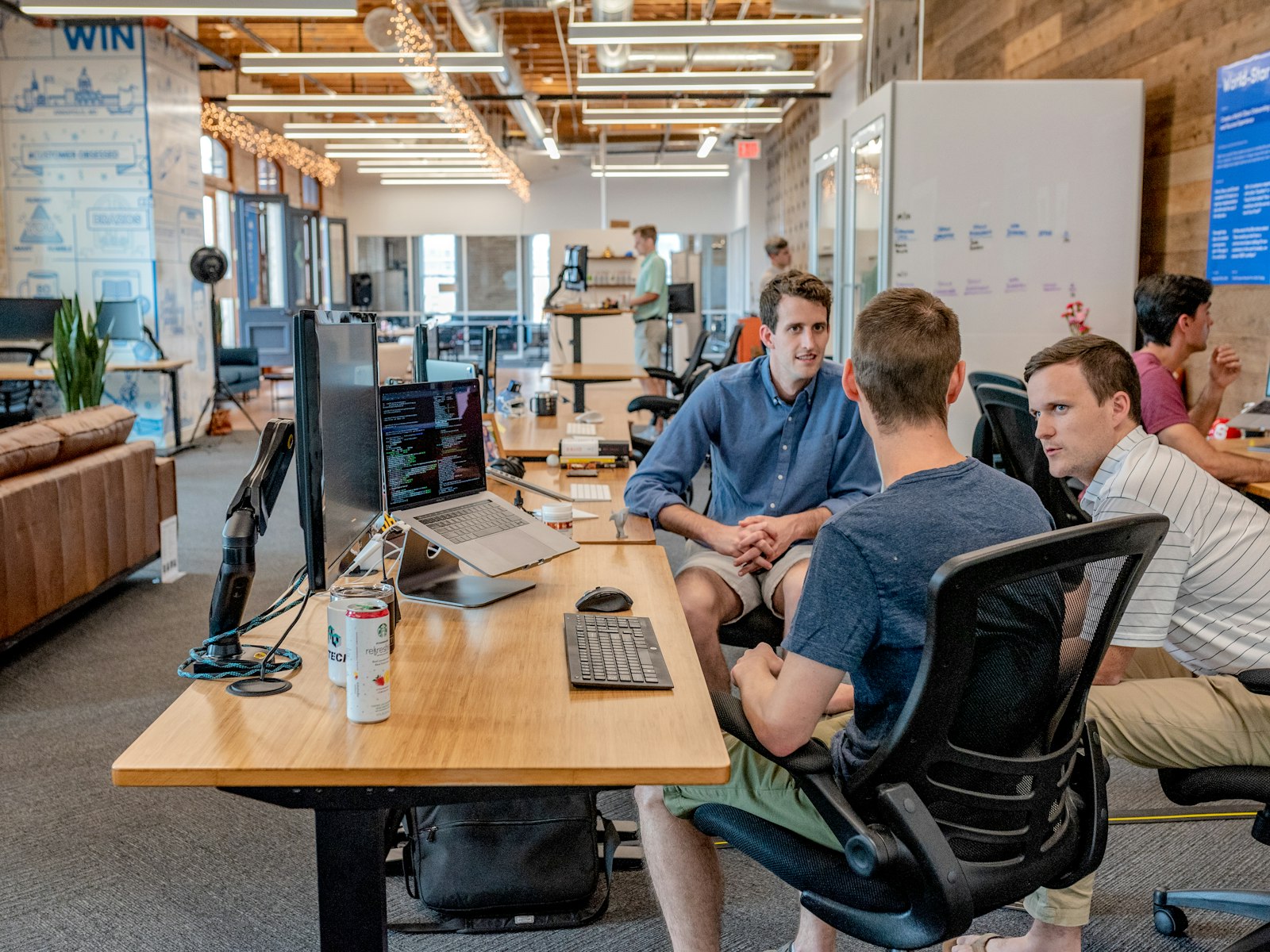 Bluechip Technologies presenting to a client
